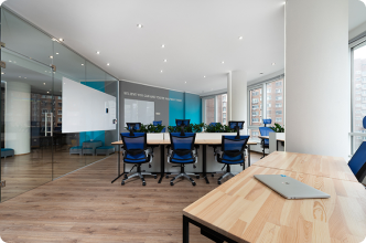 Office space ready for moving